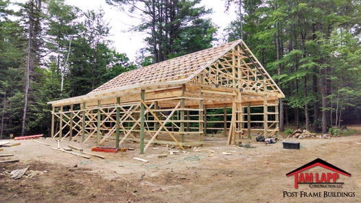 Speciality Polebarn Building in Shoemakersville, Pennsylvania